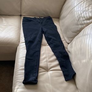 American Eagle Black Hi-Rise Jeggings Size 10 Long